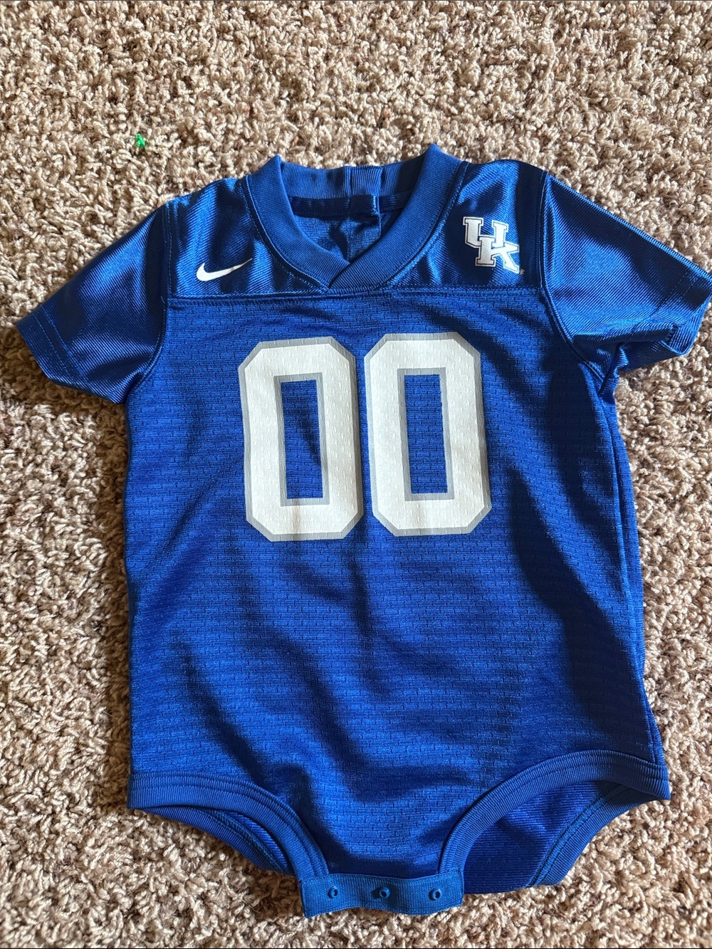 Nike Royal Blue UK Wildcats Infant Jersey Bodysuit